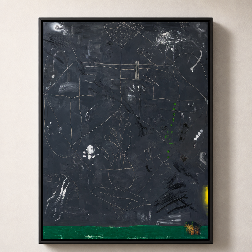 PASTURE — EditionOne הדפס אמנות ממוסגר על קיר