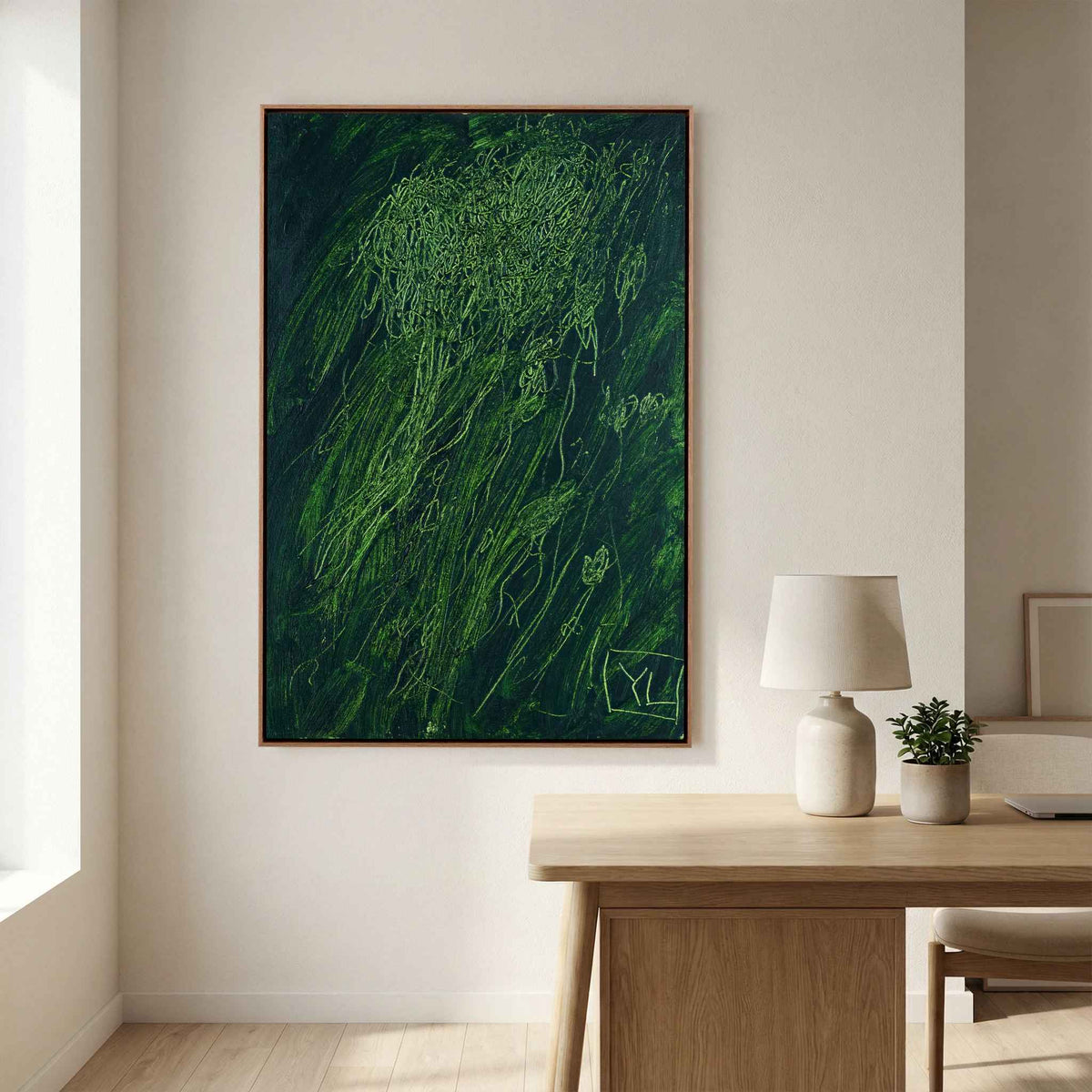 Canvas print: "CASCADE"
