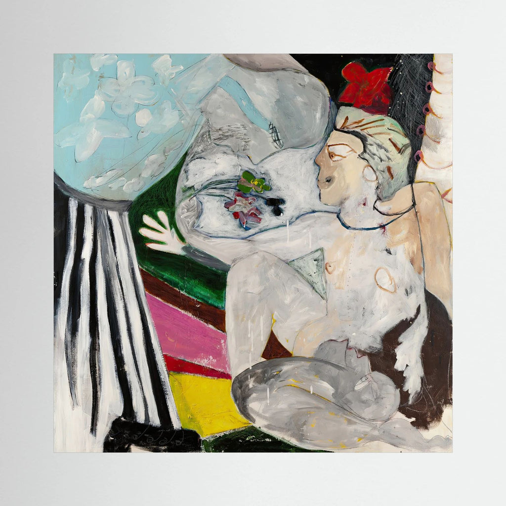 Canvas print: "HUSH"