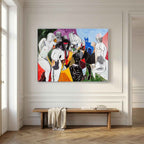 Canvas print: "MOMENTUM"