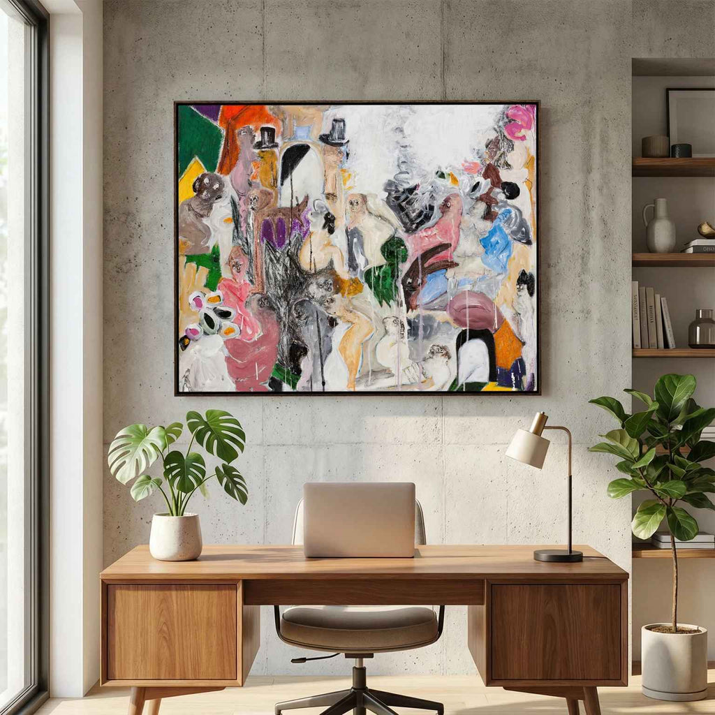 Canvas print: "PARLOR"