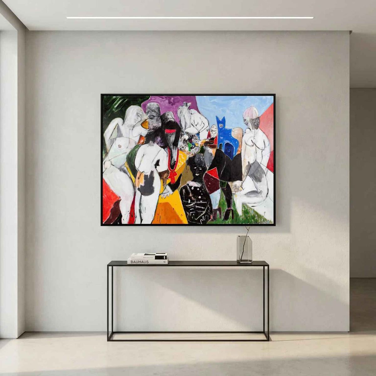 Canvas print: "MOMENTUM"