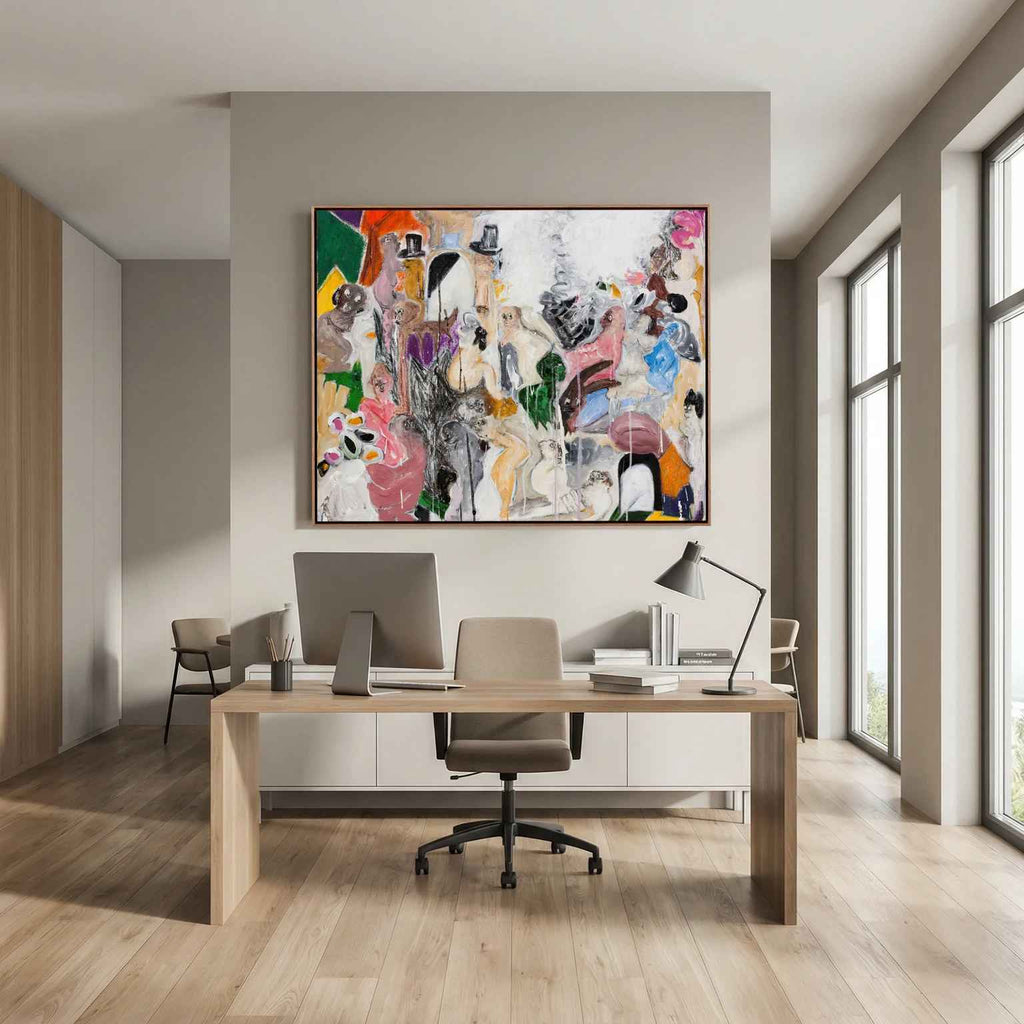 Canvas print: "PARLOR"