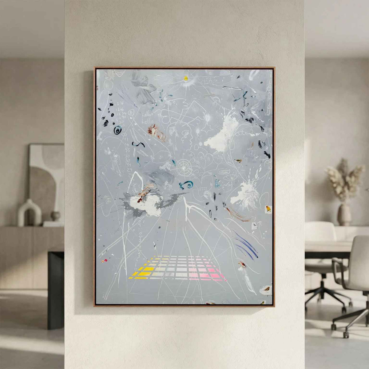 Canvas print: "CYPHER"