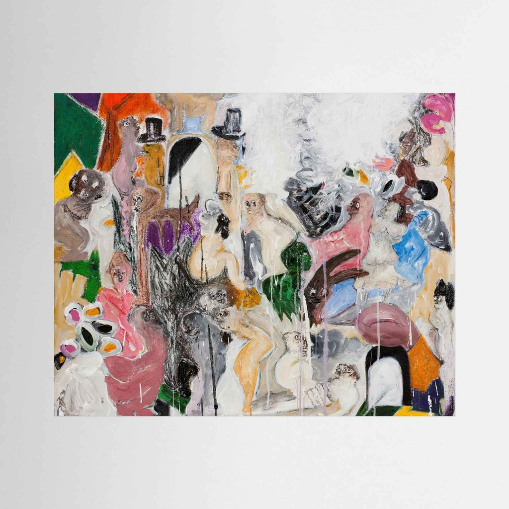 Canvas print: "PARLOR"
