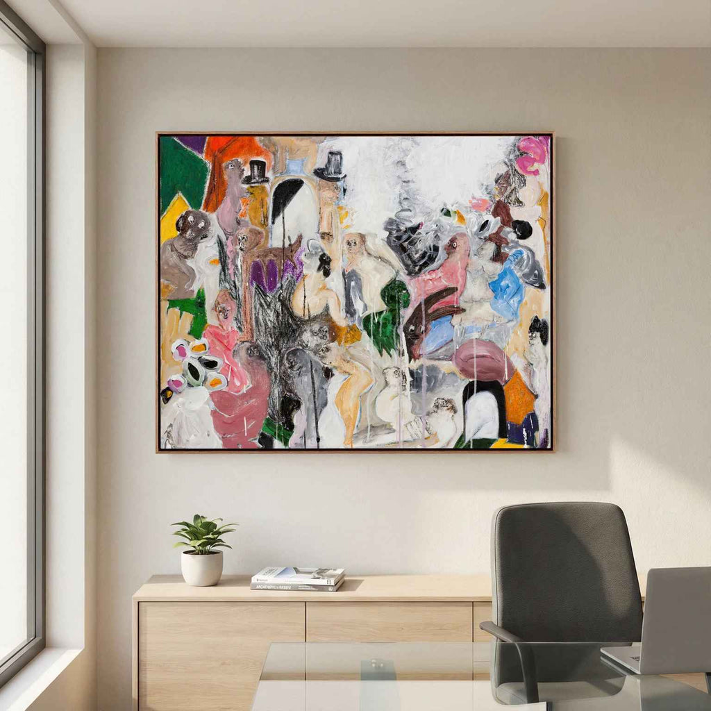 Canvas print: "PARLOR"