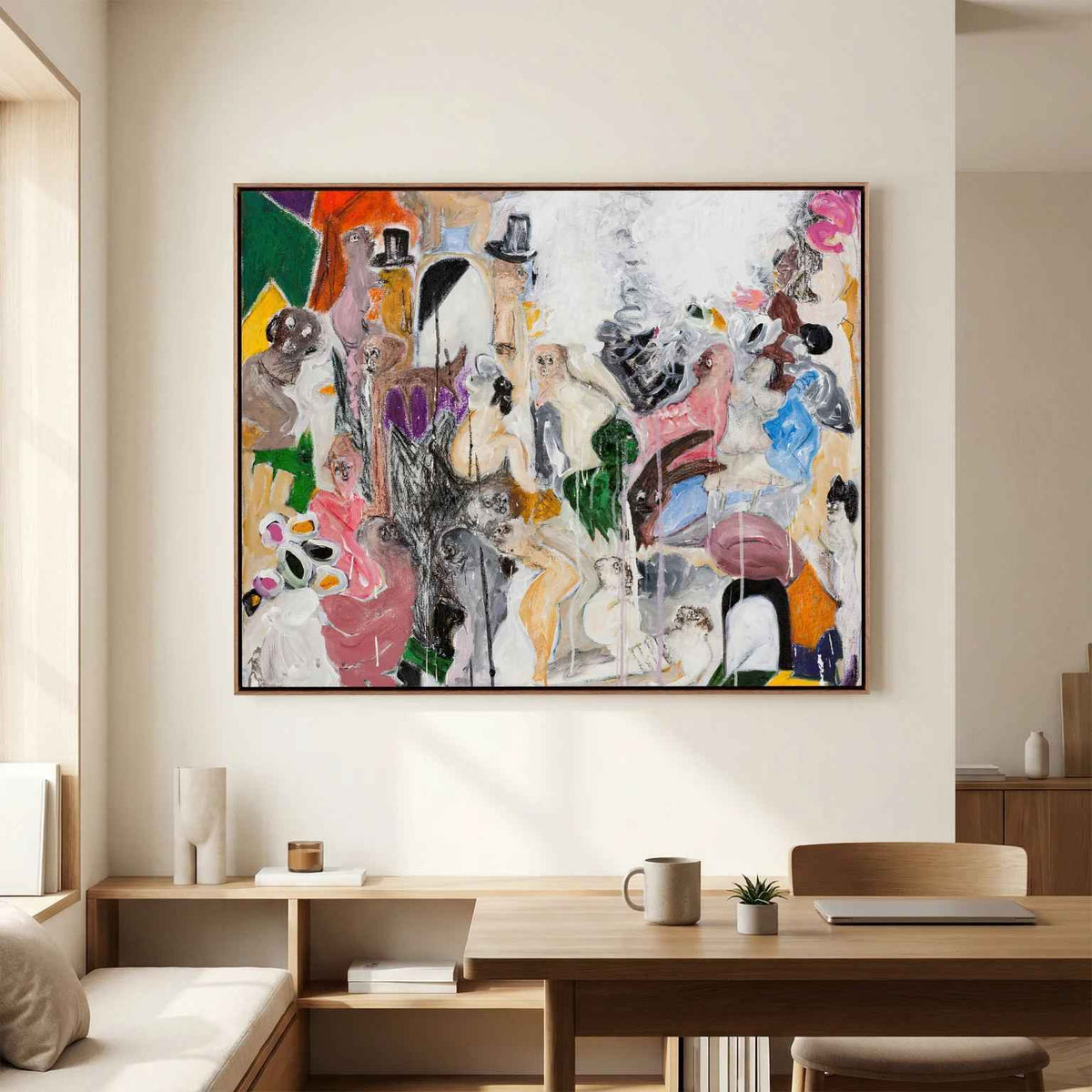 Canvas print: "PARLOR"