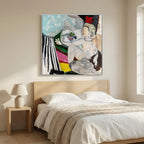 Canvas print: "HUSH"