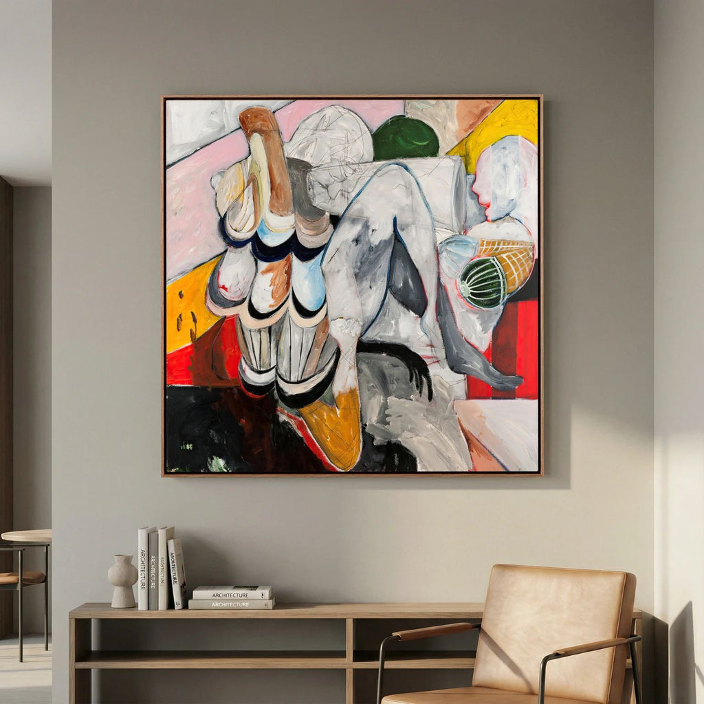 Canvas print: "ROOTED"