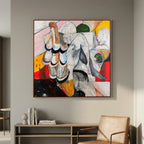 Canvas print: "ROOTED"
