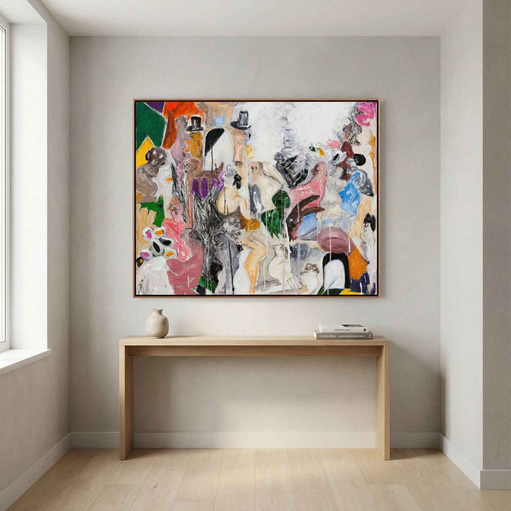 Canvas print: "PARLOR"