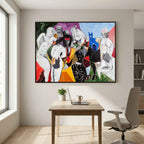 Canvas print: "MOMENTUM"