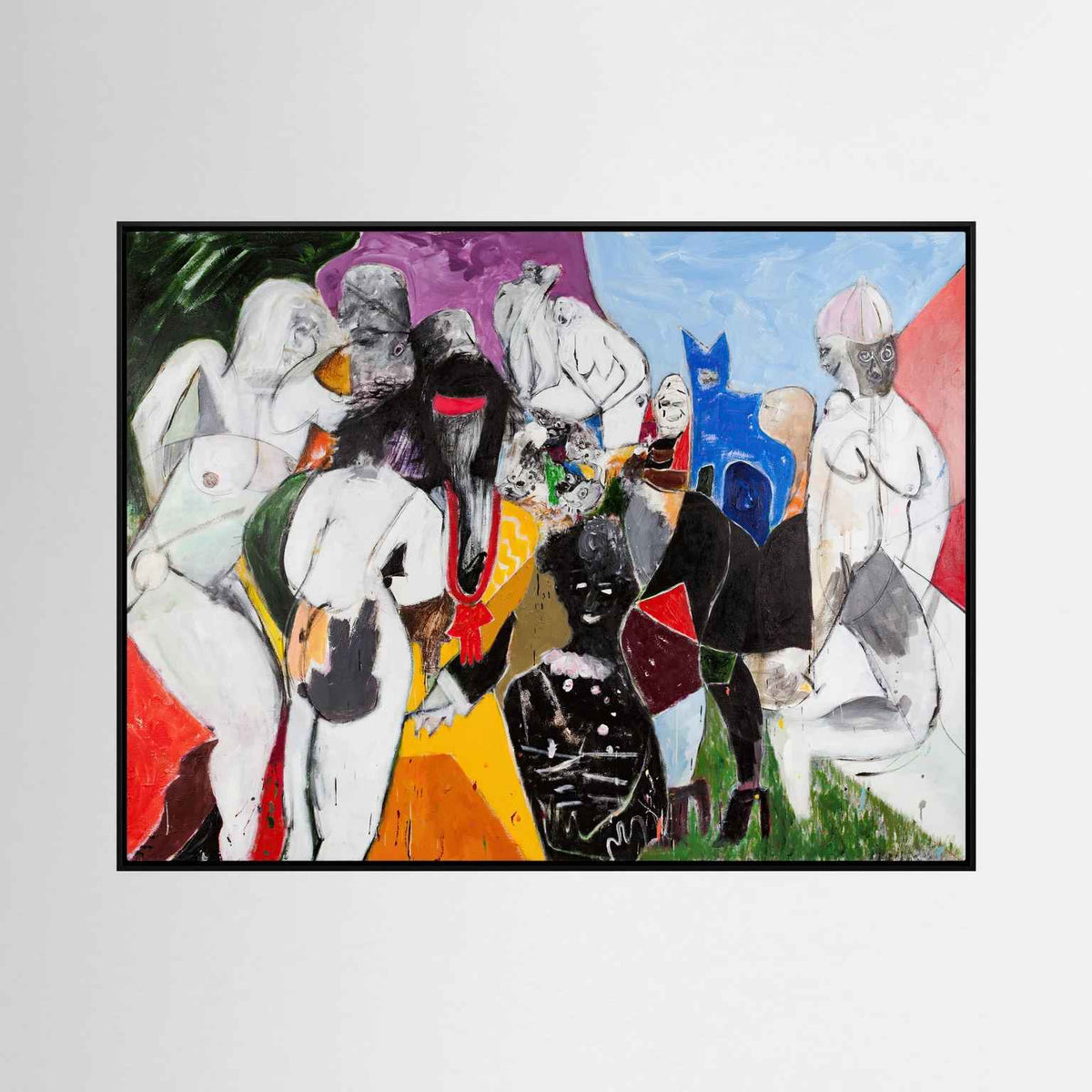Canvas print: "MOMENTUM"