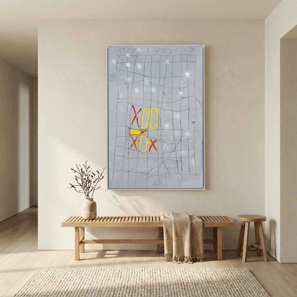 Canvas print: "GRID"