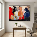Canvas print: "COMMUNE"