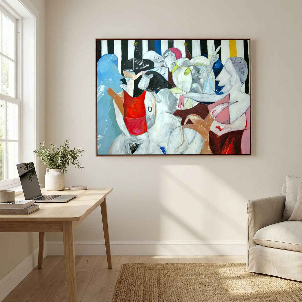 Canvas print: "ENSEMBLE"