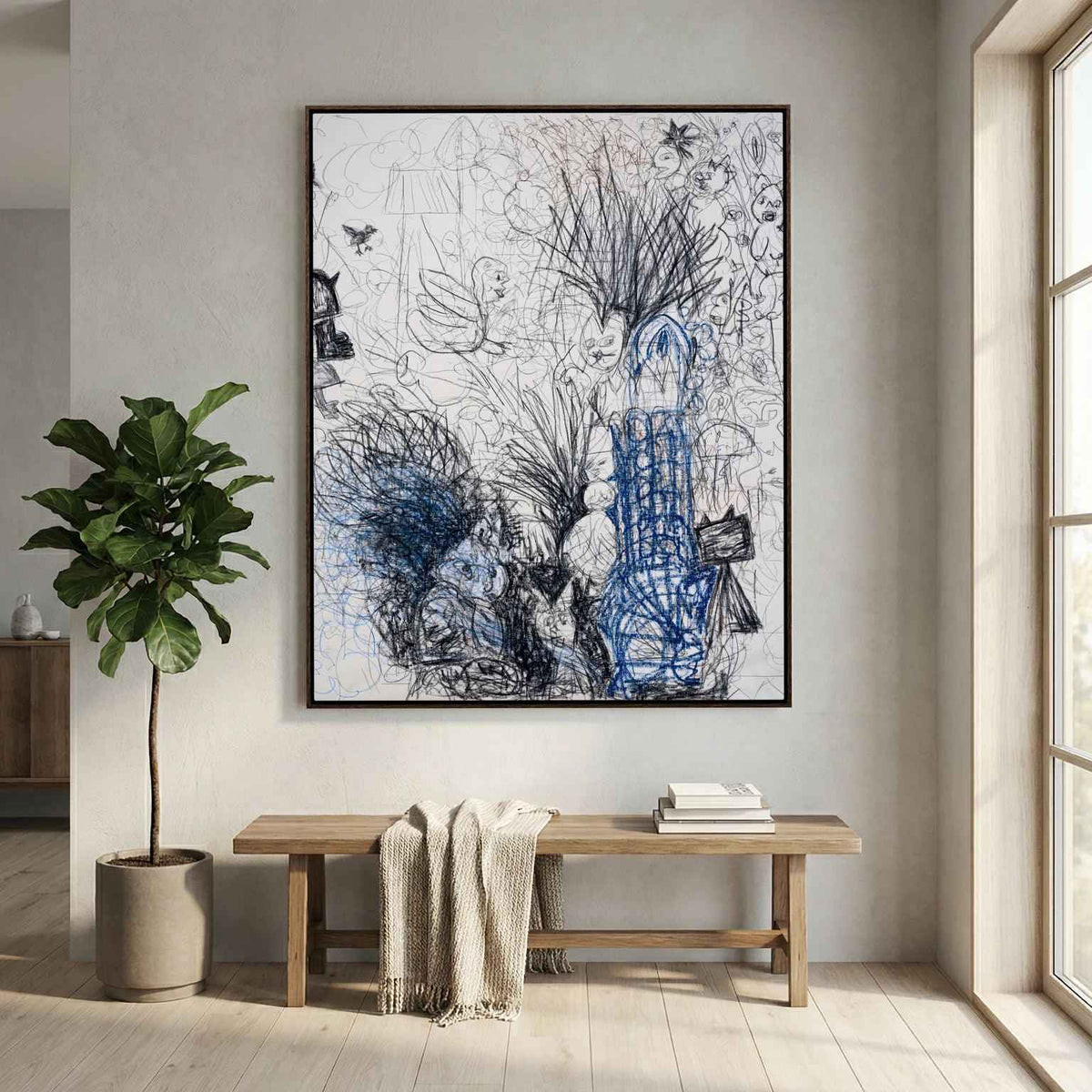 Canvas print: "TOWER"