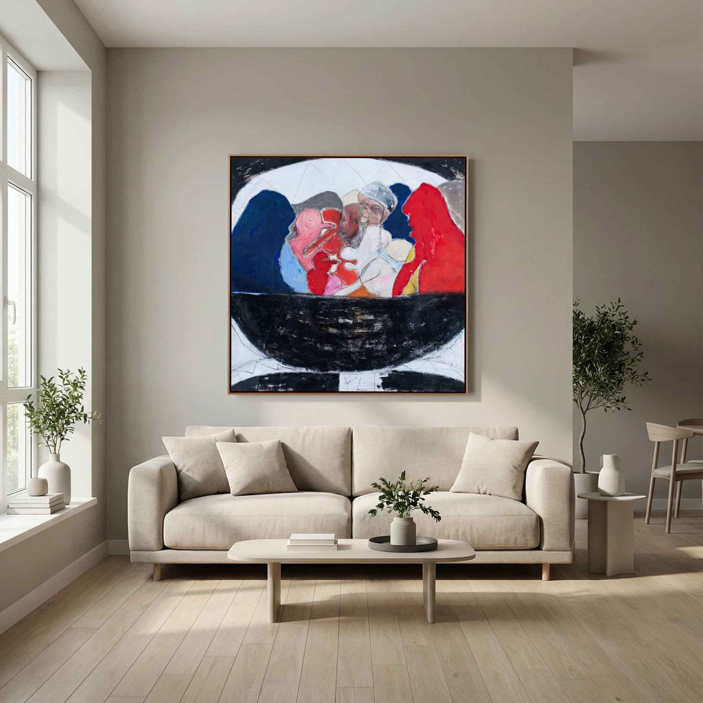 Canvas print: "BARQUE"