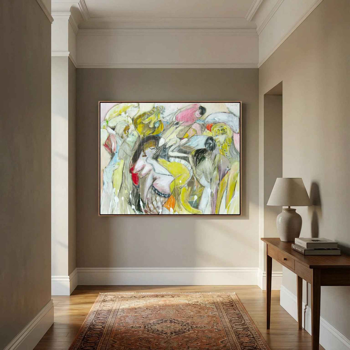 Canvas print: "SUPINE"