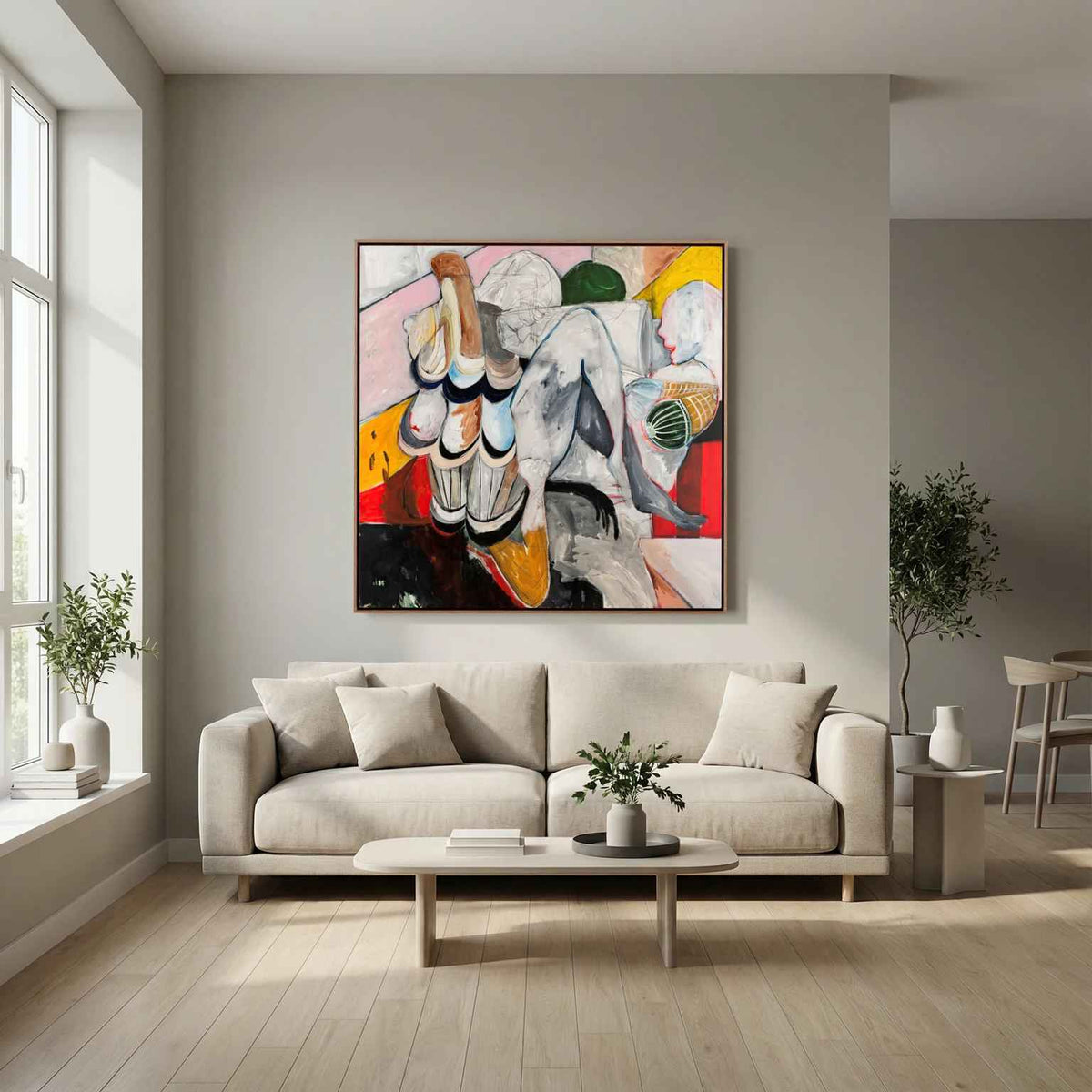 Canvas print: "ROOTED"