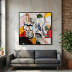 Canvas print: "ROOTED"