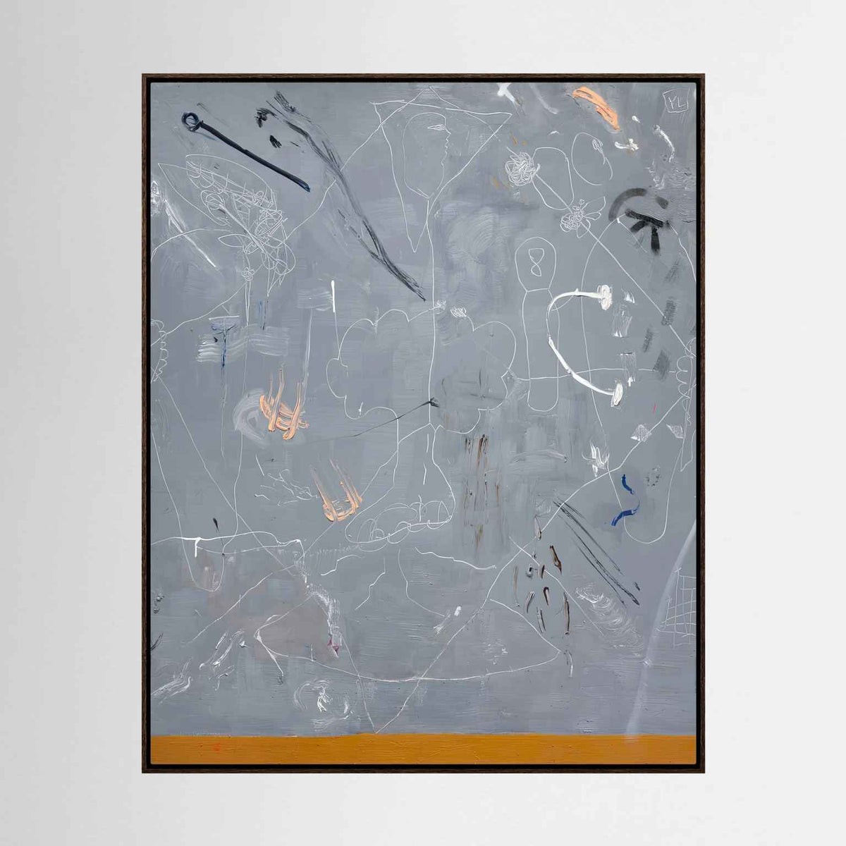 Canvas print: "TRACE"