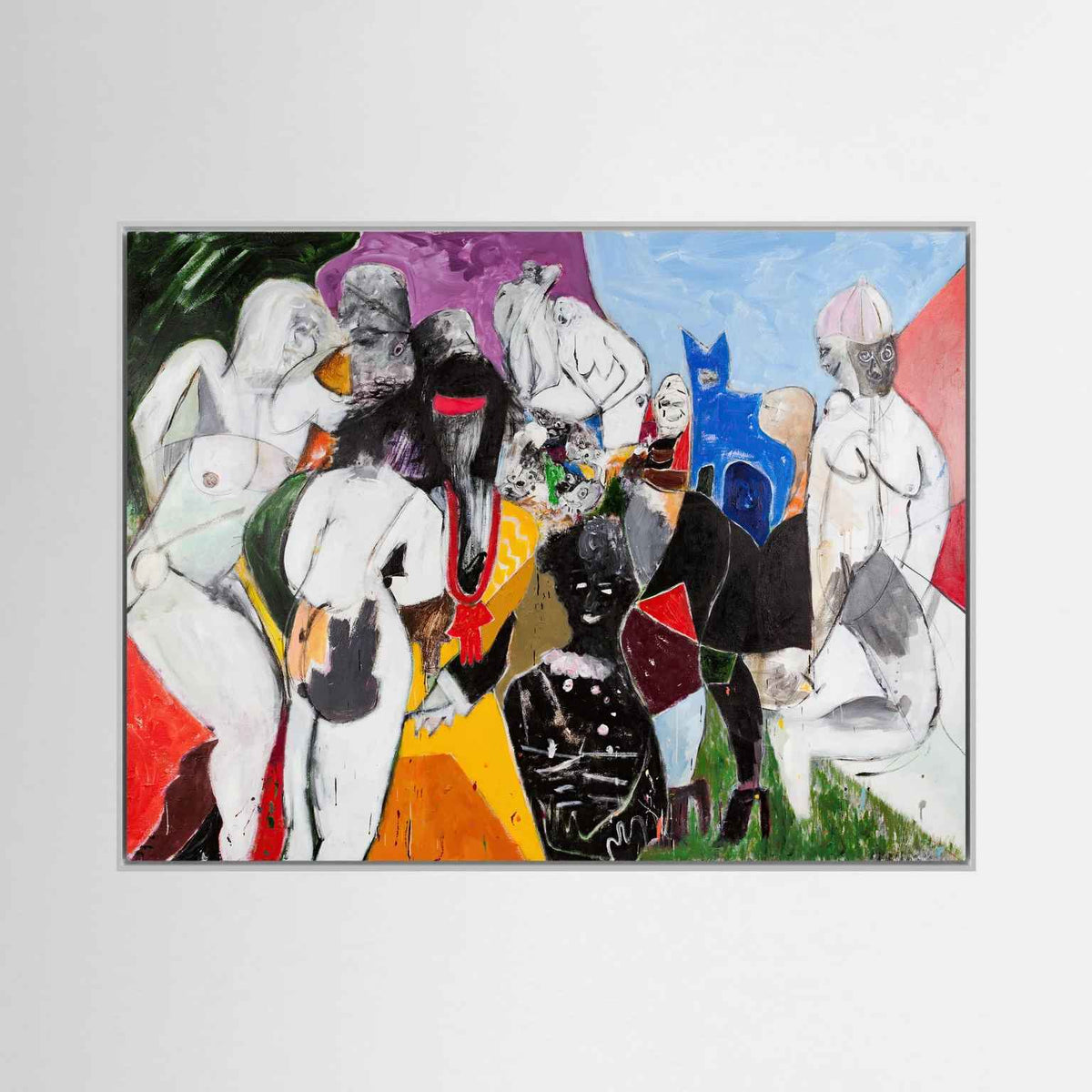 Canvas print: "MOMENTUM"