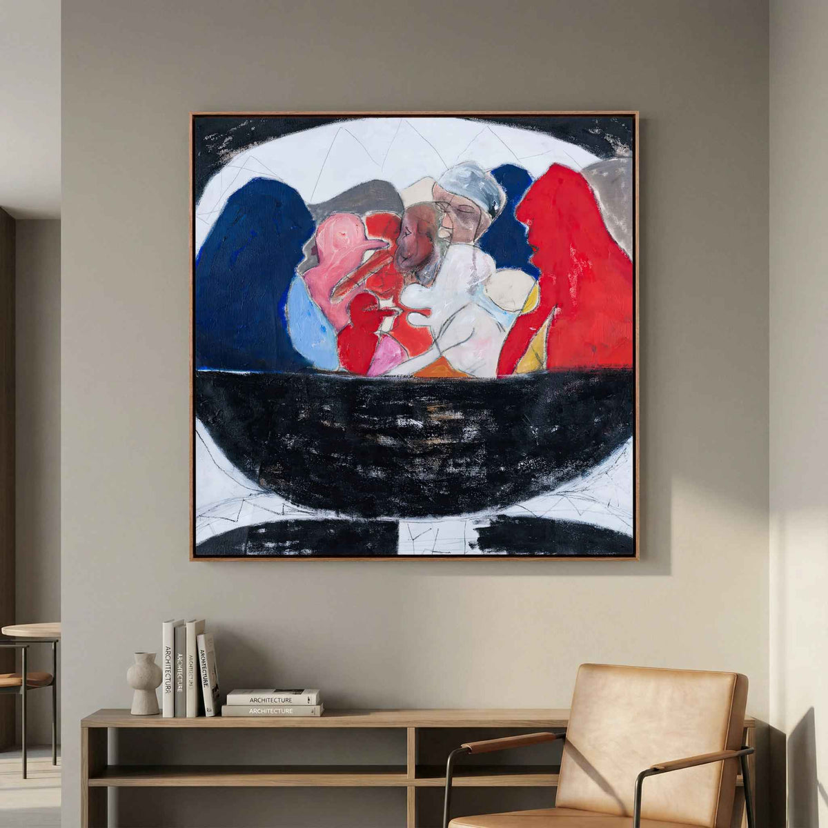 Canvas print: "BARQUE"