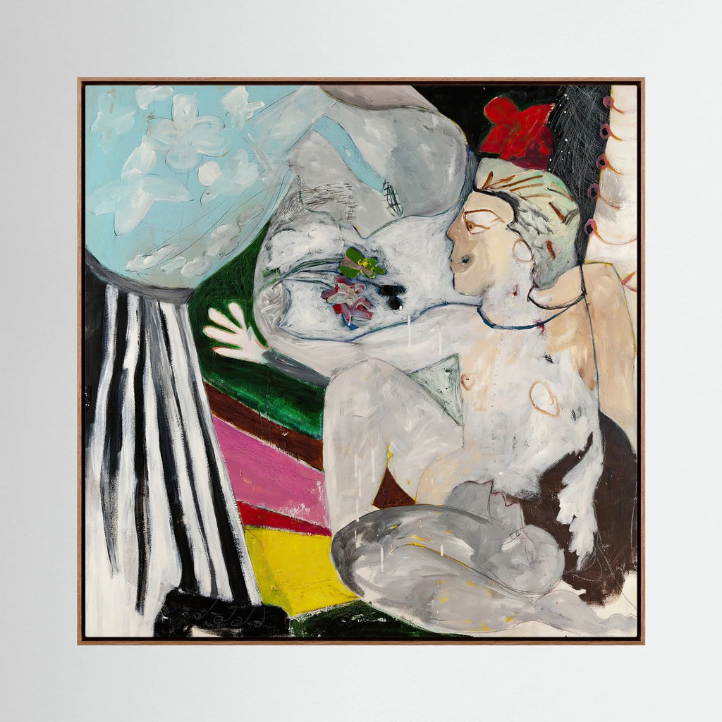 Canvas print: "HUSH"