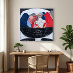 Canvas print: "BARQUE"