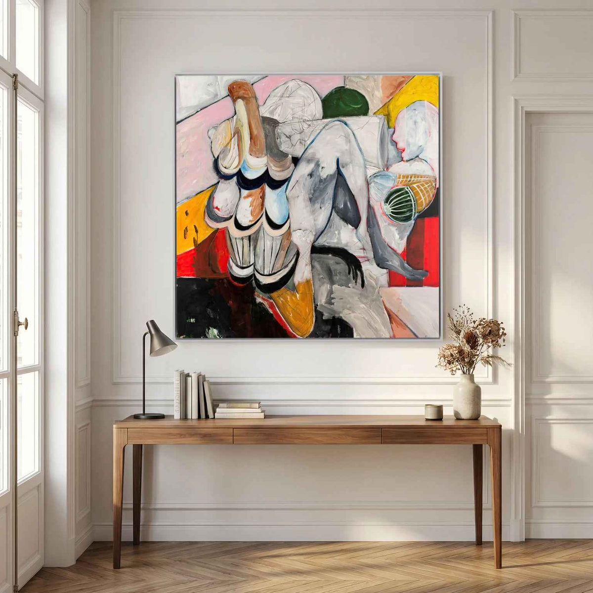 Canvas print: "ROOTED"