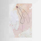 Canvas print: "BLUSH"