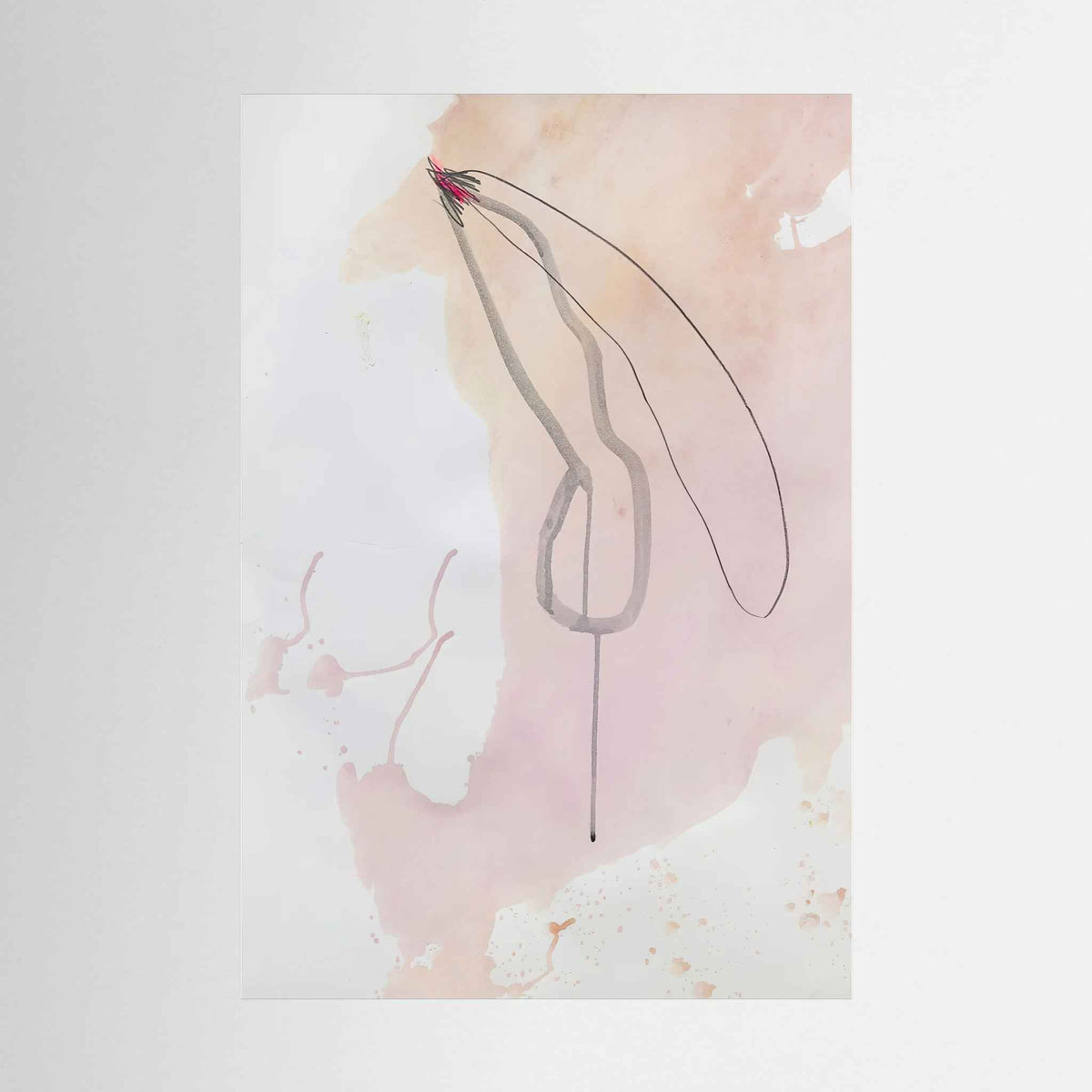 Canvas print: "BLUSH"
