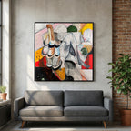 Canvas print: "ROOTED"