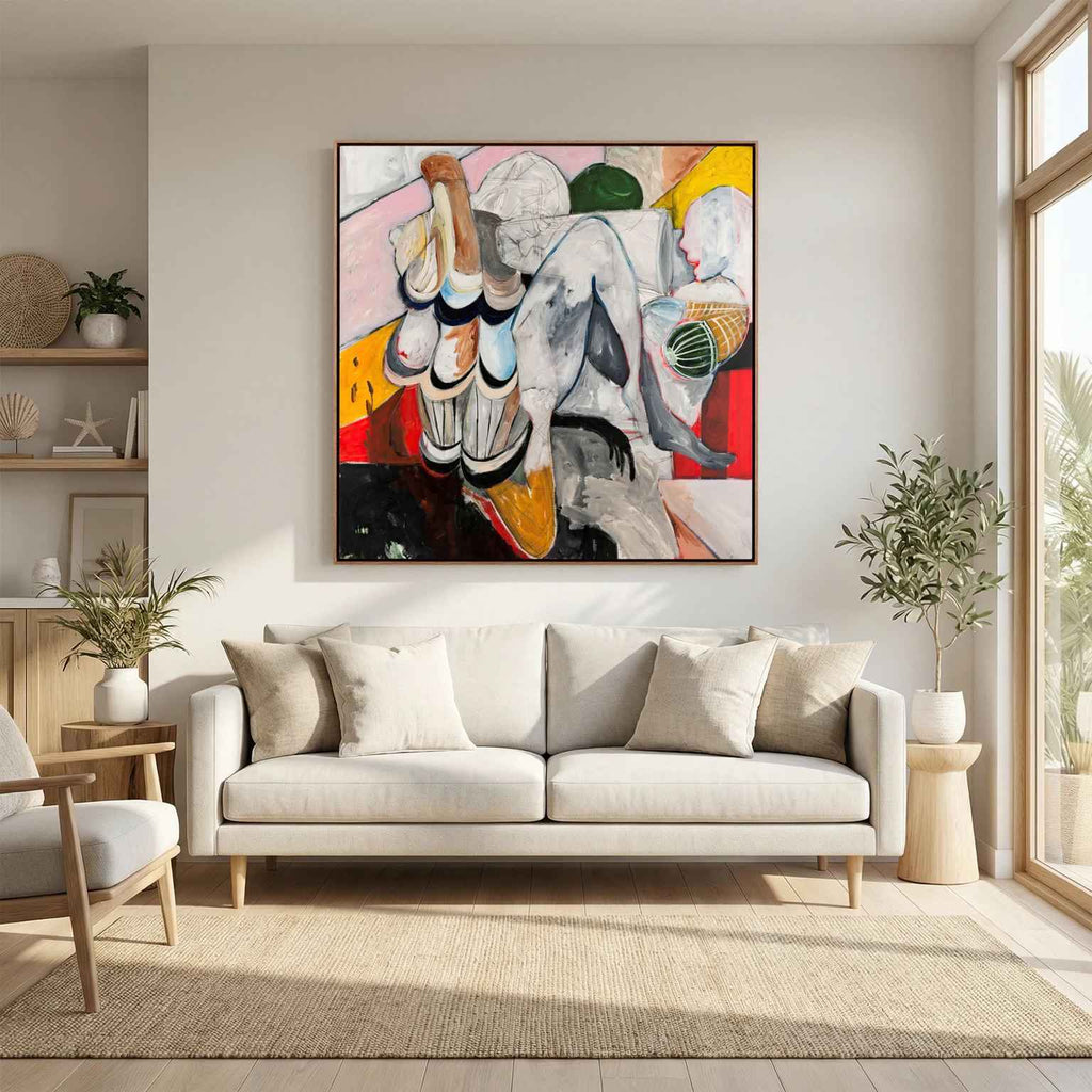 Canvas print: "ROOTED"