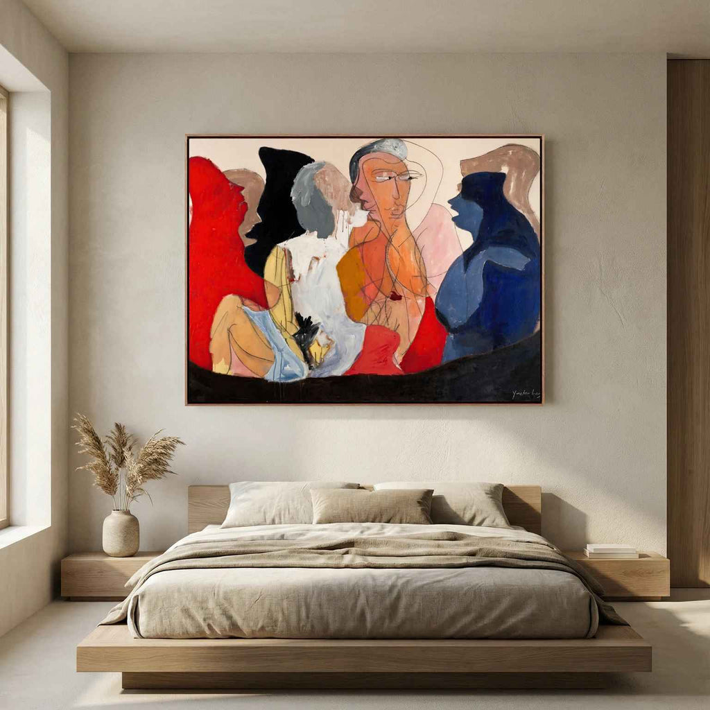 Canvas print: "COMMUNE"