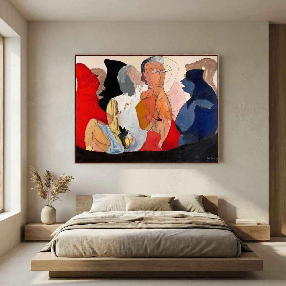 Canvas print: "COMMUNE"