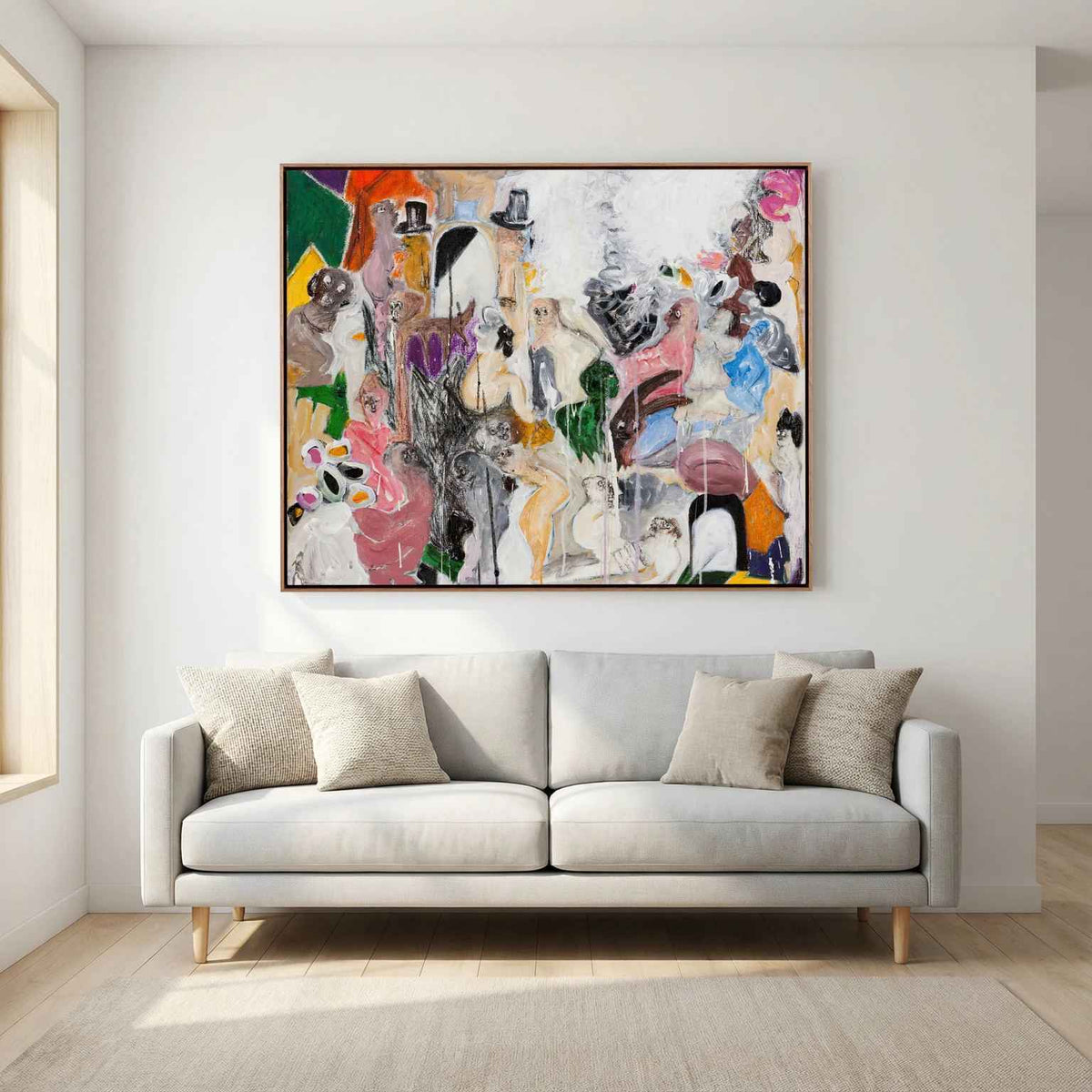Canvas print: "PARLOR"