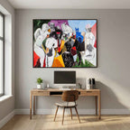 Canvas print: "MOMENTUM"
