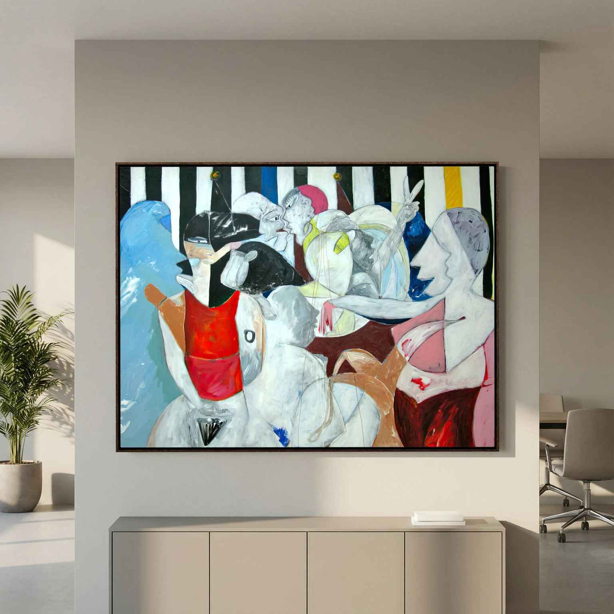 Canvas print: "ENSEMBLE"