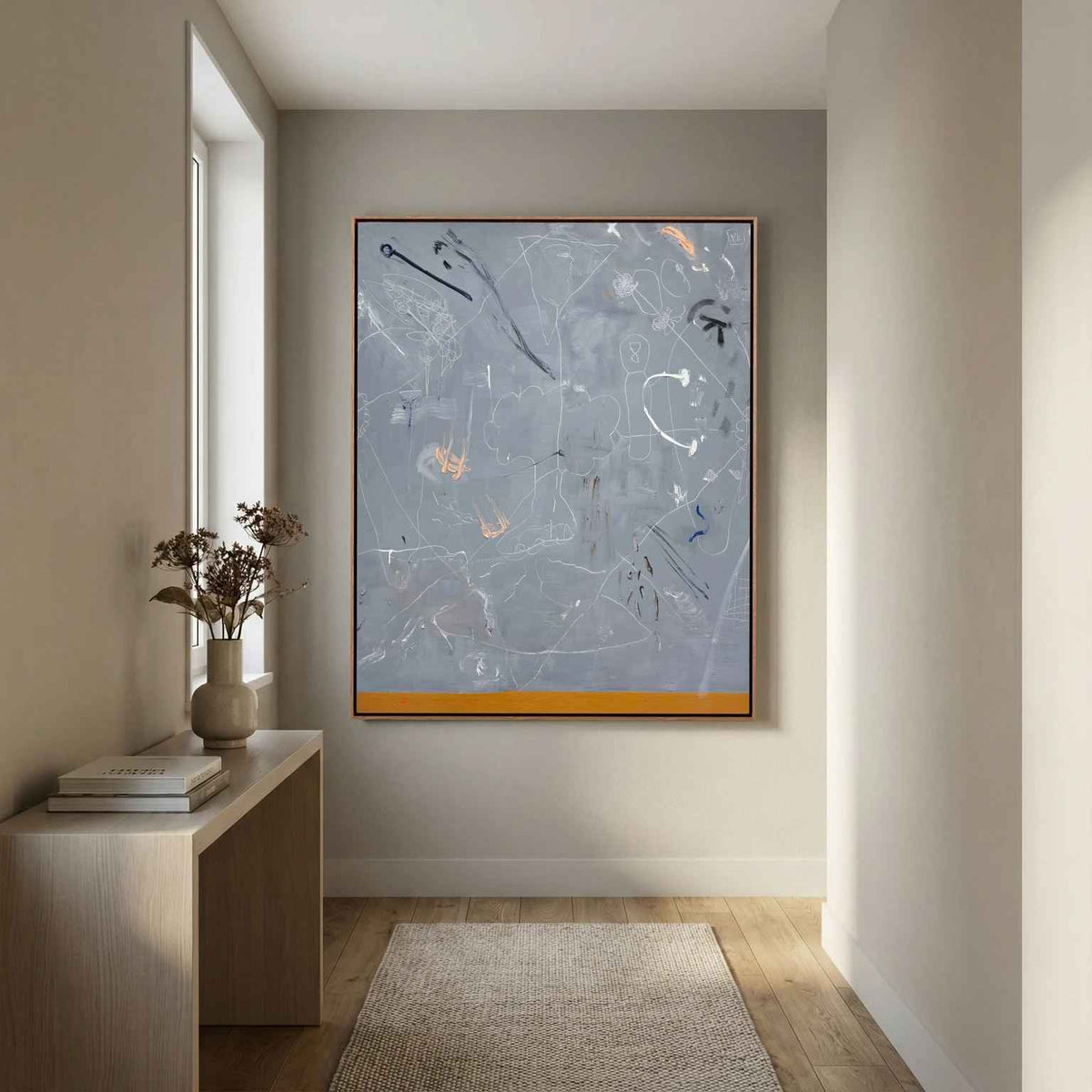 Canvas print: "TRACE"