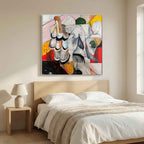 Canvas print: "ROOTED"