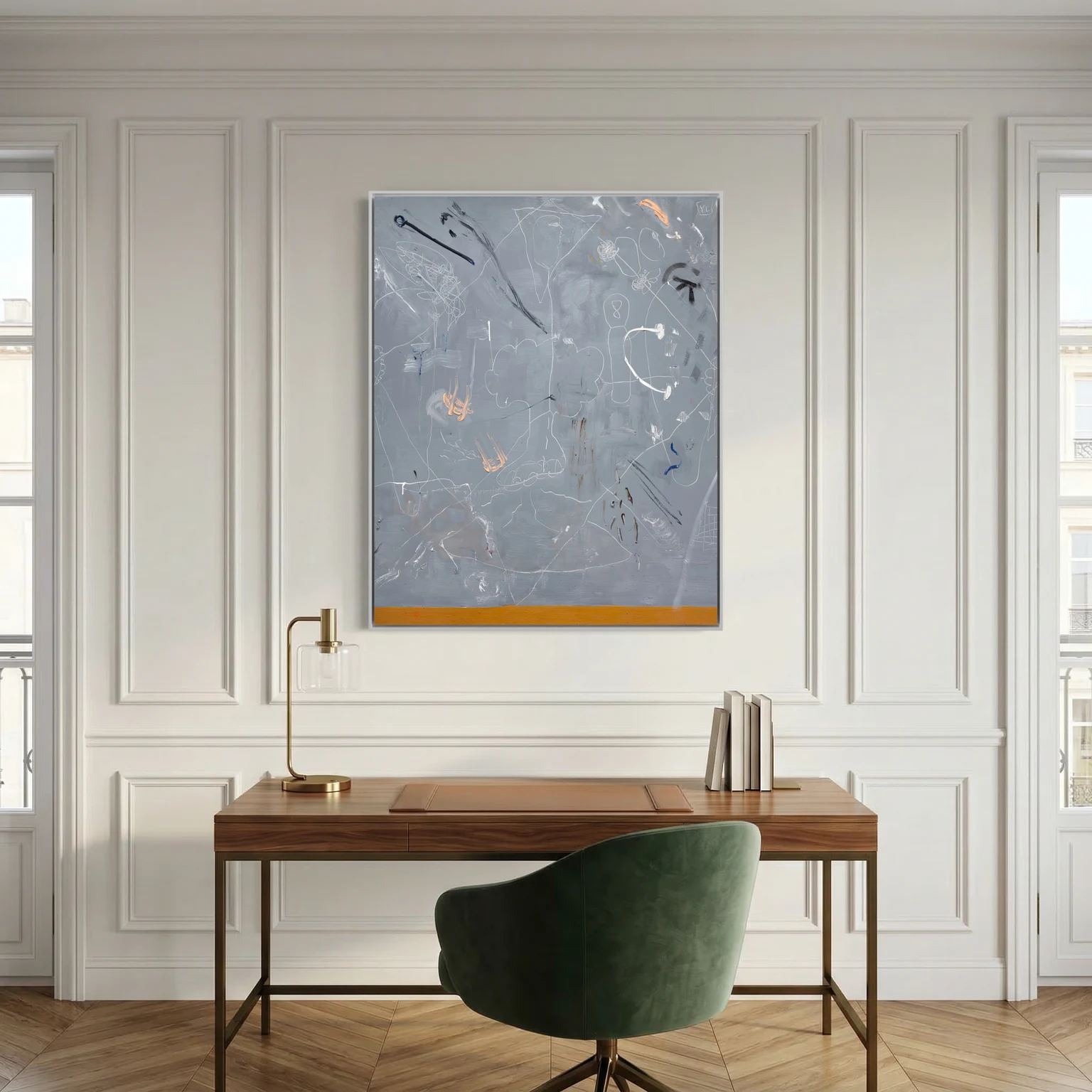 Canvas print: "Trace"