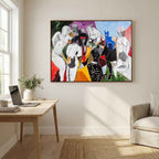 Canvas print: "MOMENTUM"