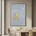 Canvas print: "GRID"