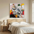 Canvas print: "ROOTED"