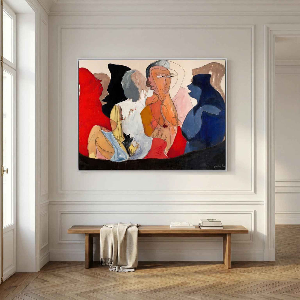Canvas print: "COMMUNE"