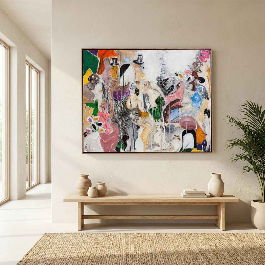 Canvas print: "PARLOR"