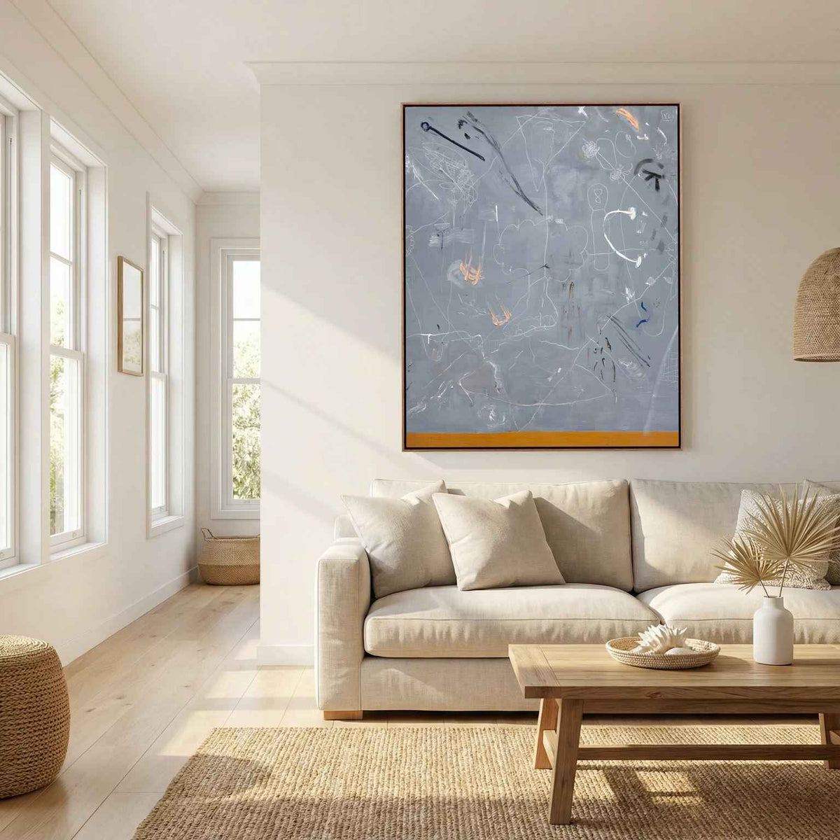 Canvas print: "TRACE"
