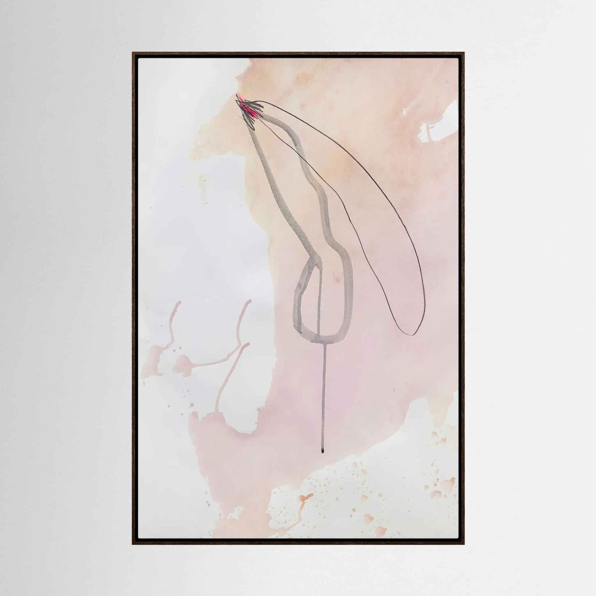 Canvas print: "BLUSH"